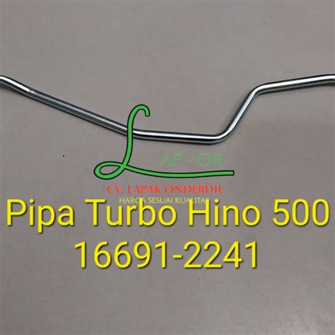 Jual Cod Pipe Pipa Selang Tube Turbo Hino Lohan Fm Ti Fg Jd