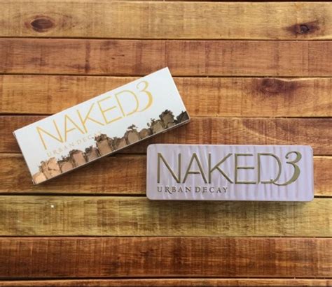 Naked Paleta De Sombras Naked 3 Maquiagem Feminina Urban Decay Nunca