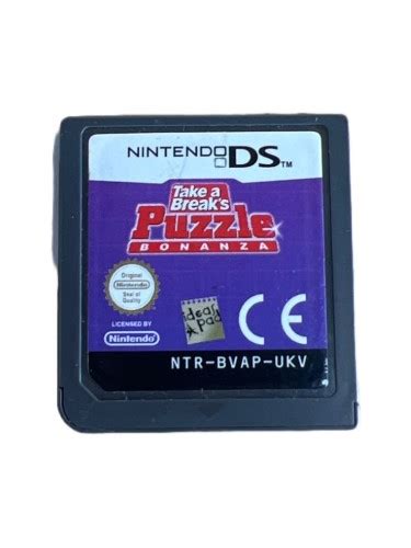 Take A Break Puzzle Bonanza Nintendo Ds Cash Converters