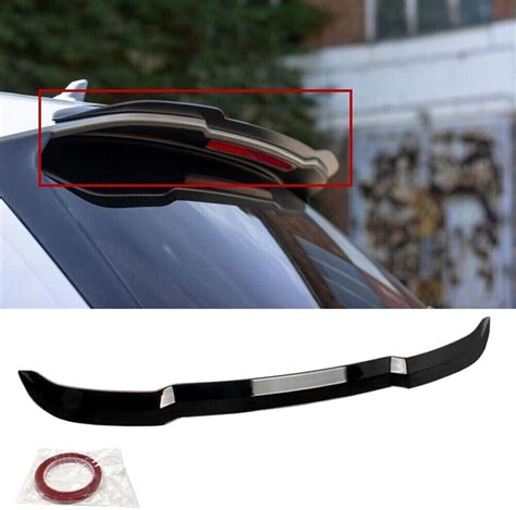 Mutusaisi Gloss Black Rear Window Roof Top Spoiler Lip Wing