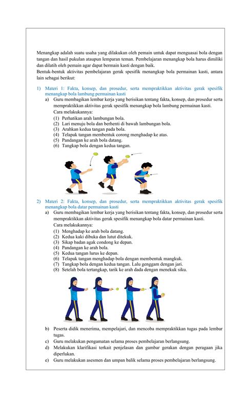 Dibawah Ini Adalah Gerakan Bermain Kasti Kecuali 8