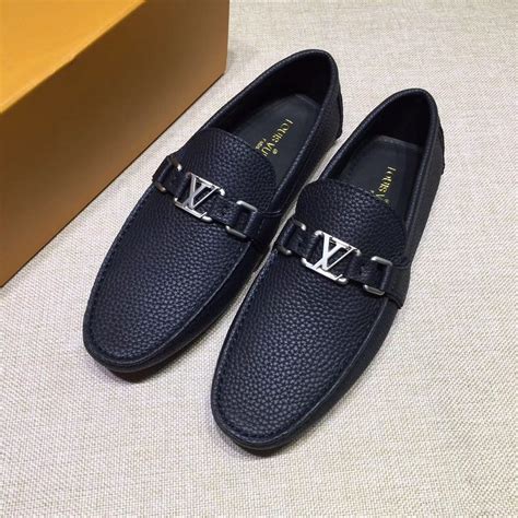 Louis Vuitton Lv Man Shoes Leather Loafers