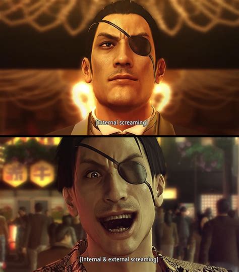 Yakuza 5 Yakuza Anime Red Redemption 2 Yo Momma Reaction Face Meme