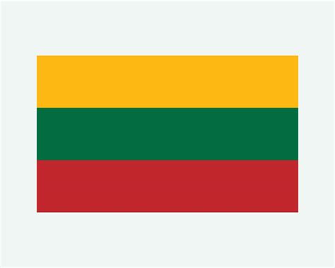 National Flag Of Lithuania Lithuanian Country Flag Republic Of