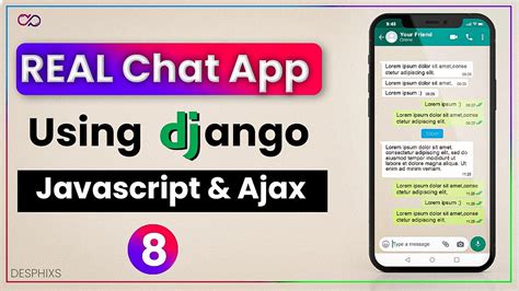 How To Send Message In Django Chat App Chatting Application Using