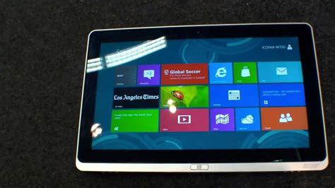 Erste Eindr Cke Acer Iconia W Windows Tablet Youtube