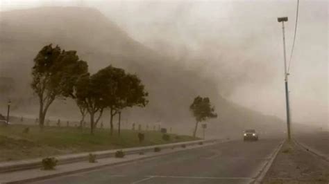 Alerta amarilla por ráfagas de viento cuáles son las zonas afectadas