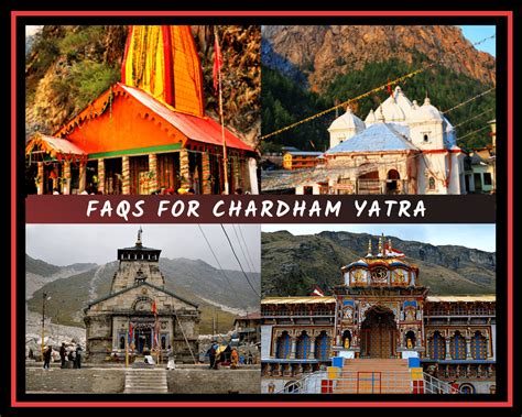 FAQS for Char Dham Yatra