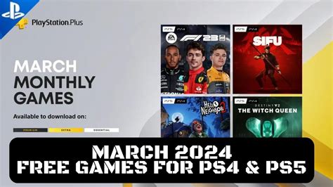 Free Ps Plus Games For March Available Now