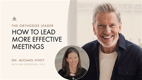 How To Lead More Effective Meetings Youtube