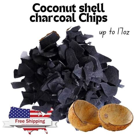 Coconut Shell Charcoal Chips Pure Organic Activated Carbon