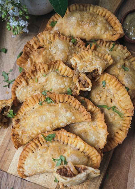 Meatless Dominican "Beef" Empanadas - Sweet & Sorrel