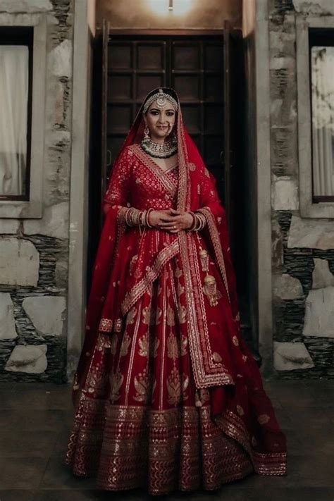 Red Lehengas