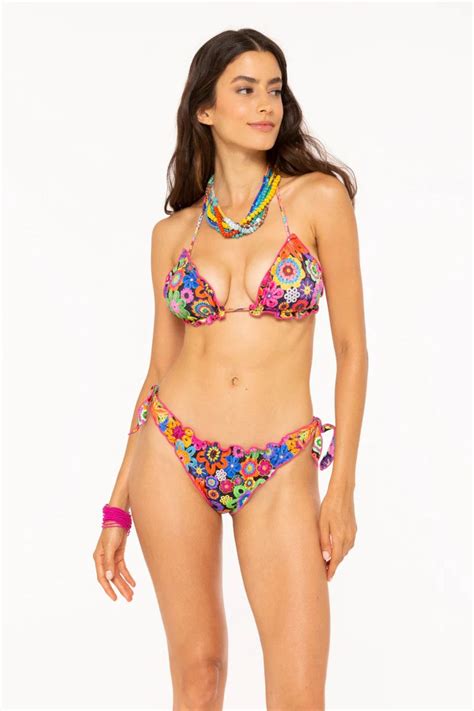 Bikini Triangolo E Slifrou Frou Las Dallias Donna Fantasia 4giveness Berton Magazzini