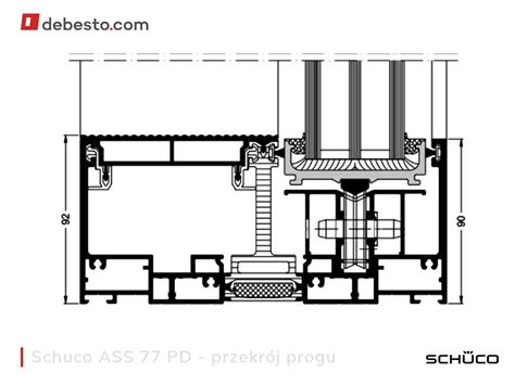 Okna Przesuwne Schuco ASS Panorama Design Dla Firm Debesto