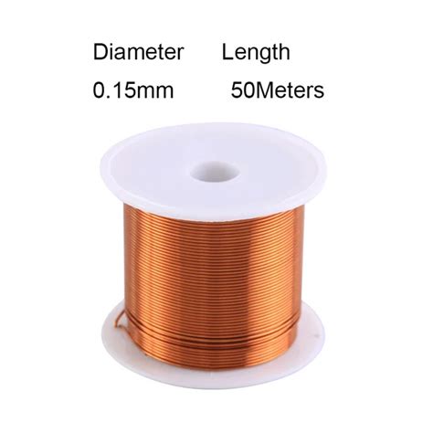 1pcs Copper Paint Wire 0 06mm 1 0mm Cable Copper Wire