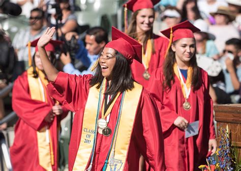 Los Alamitos High graduation – Orange County Register