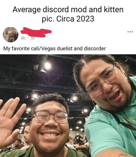 Average Discord Mod And Kitten Pic Circa 2023 My Favorite Duelist And Discorder Ifunny