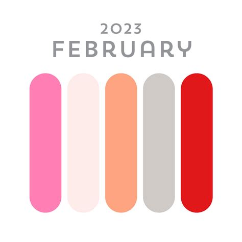 February Palette 2023