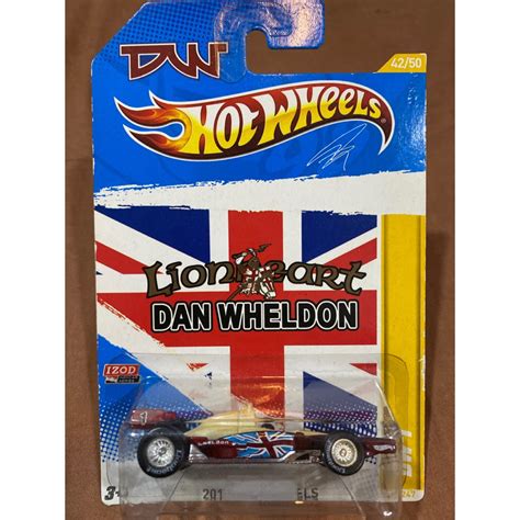 Hot Wheels Lion Heart Dan Wheldon DW 1 Indy Car Oval Course Race Car Shopee Malaysia