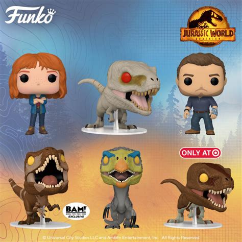 New Funko Pop Jurassic World Dominion Figures Pop Shop Guide The