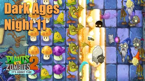 Plants Vs Zombies Dark Ages Day Night Walkthrough Pvz