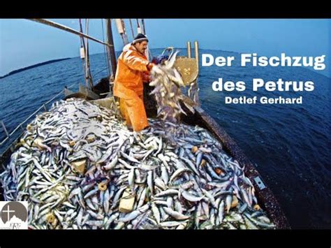 Detlef Gerhard Der Fischzug Von Petrus YouTube