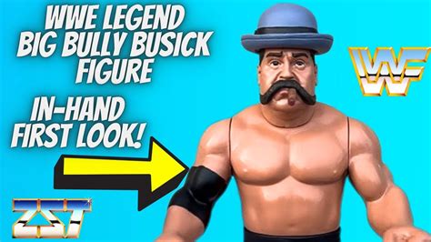 Wwe Legend Big Bully Busick Retro Figure In Hand First Look By Zst Heels And Faces Zombie Sailor