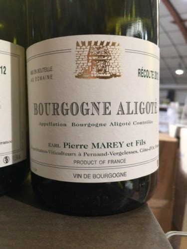 Pierre Marey Fils Bourgogne Aligot Vivino Us