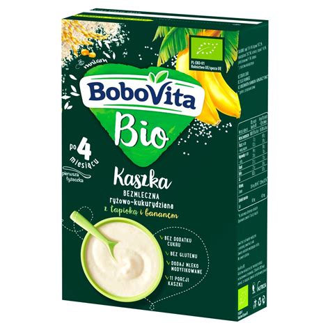 Bobovita Kaszka Bezmleczna Ry Owo Kukurydziana Z Tapiok I Bananem Po