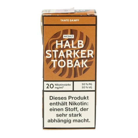 E Liquid Tante Dampf Starker Tobak 20mg Jetzt Online Kaufen