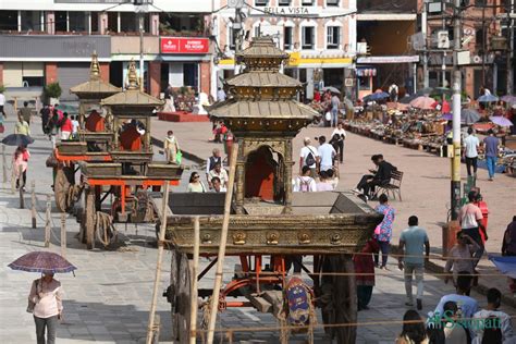 Preparations Continue For Indra Jatra At Basantapur Pictures