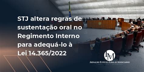 STJ altera regras de sustentação oral no Regimento Interno para adequá