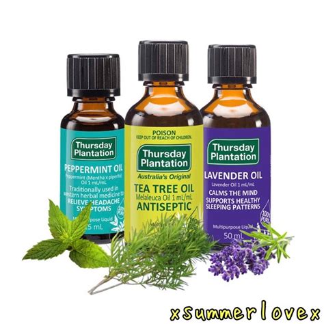 Sg Seller Thursday Plantation Oilcreams Tea Tree Oil Peppermint