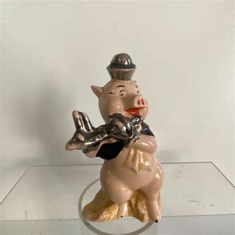 RARE TIRELIRE À casser Petit Cochon WALT DISNEY d ONNAING France Pipeau