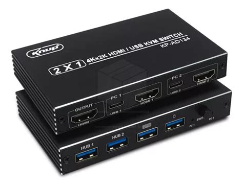 Chaveador Hub Switch Kvm Hdmi Usb Portas K Hdcp Mercadolivre