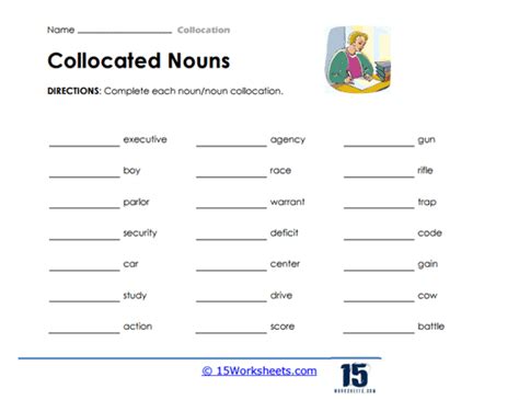 Collocation Worksheets 15