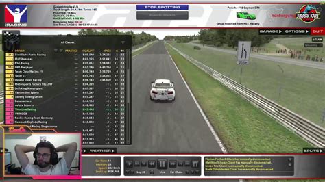 Iracing N Rburgring H Rennen Gt Jurassic Kart Racing Youtube