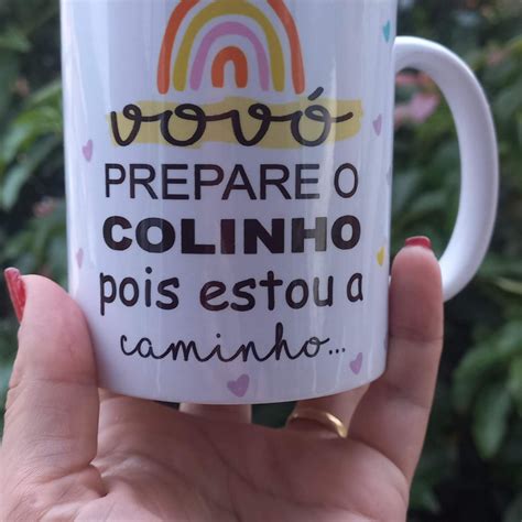 Caneca Personalizada Vovó Elo7 Produtos Especiais