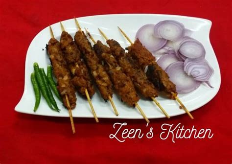 Chicken Seekh Kababs Recipe By Zma Cookpad