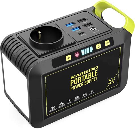 MARBERO 88Wh Centrale Elettrica Portatile 24000mAh Campeggio Generatore