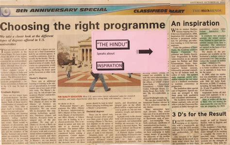 Newspaper Coverage Inspiration Ias Academy