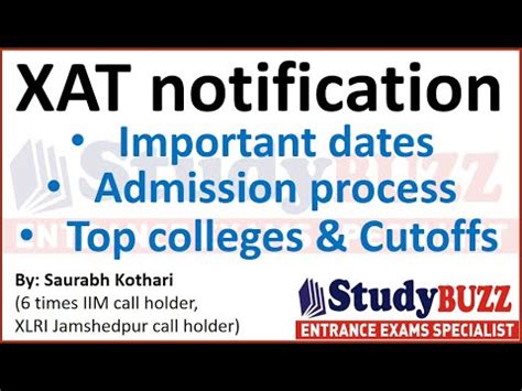 Xat Notification Out Imp Dates Exam Pattern Top Xat Colleges