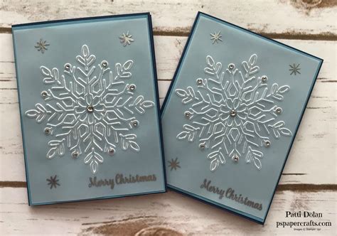 Elegant Snowflake Christmas Card