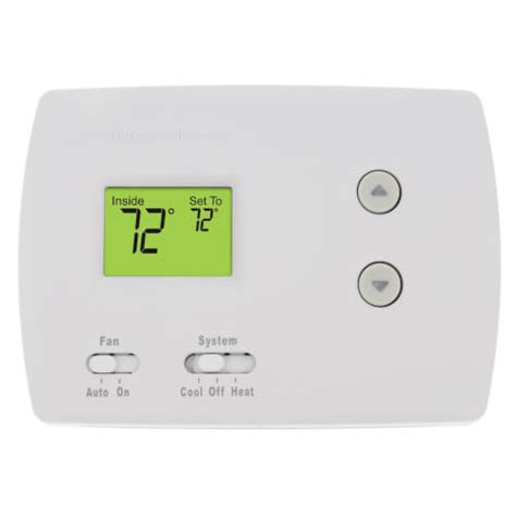 Nonprogrammable Hvac Honeywell Non Programmable Digital T Stat