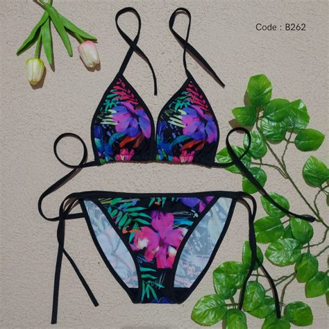 Jual Bikini Set Renang Wanita Bikini Pantai Sexy Two Piece Triangle