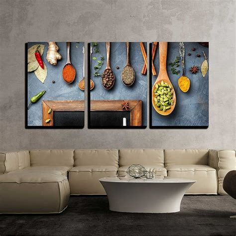 Wall26 Spices on Kitchen Table - Canvas Art Wall Decor - 24"x36"x3 ...