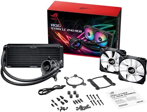 240mm ASUS ROG Strix LC 240 RGB AIO Liquid CPU Cooler At Mighty Ape NZ