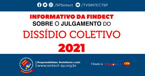 Informativo Da Findect Sobre O Julgamento Do Diss Dio Coletivo