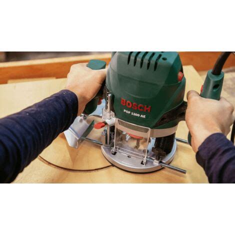 Bosch fresadora POF 1200 AE 1200 W velocidad de giro en vacío 11 000